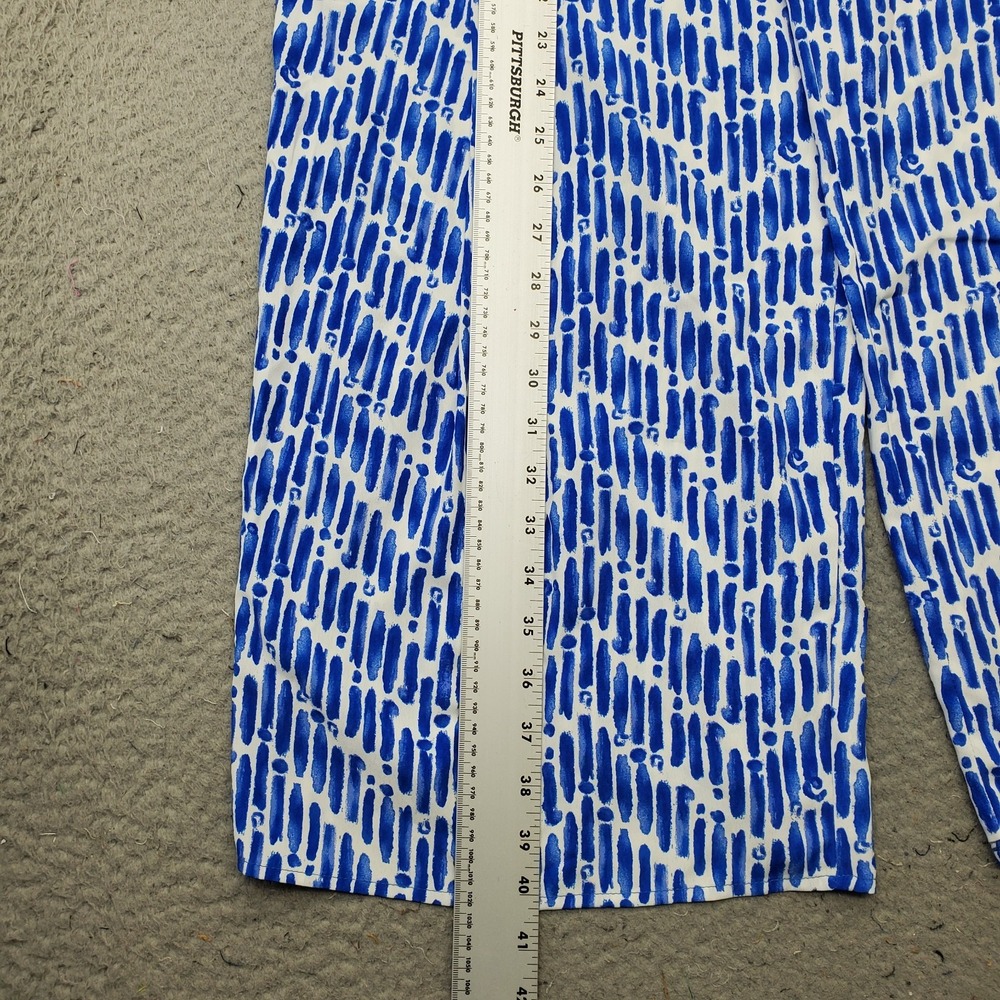 Skies Are Blue Palazzo Pants Womens XS Multi-Patterned Pleated Wide Leg Side Zip - Picture 3 of 10